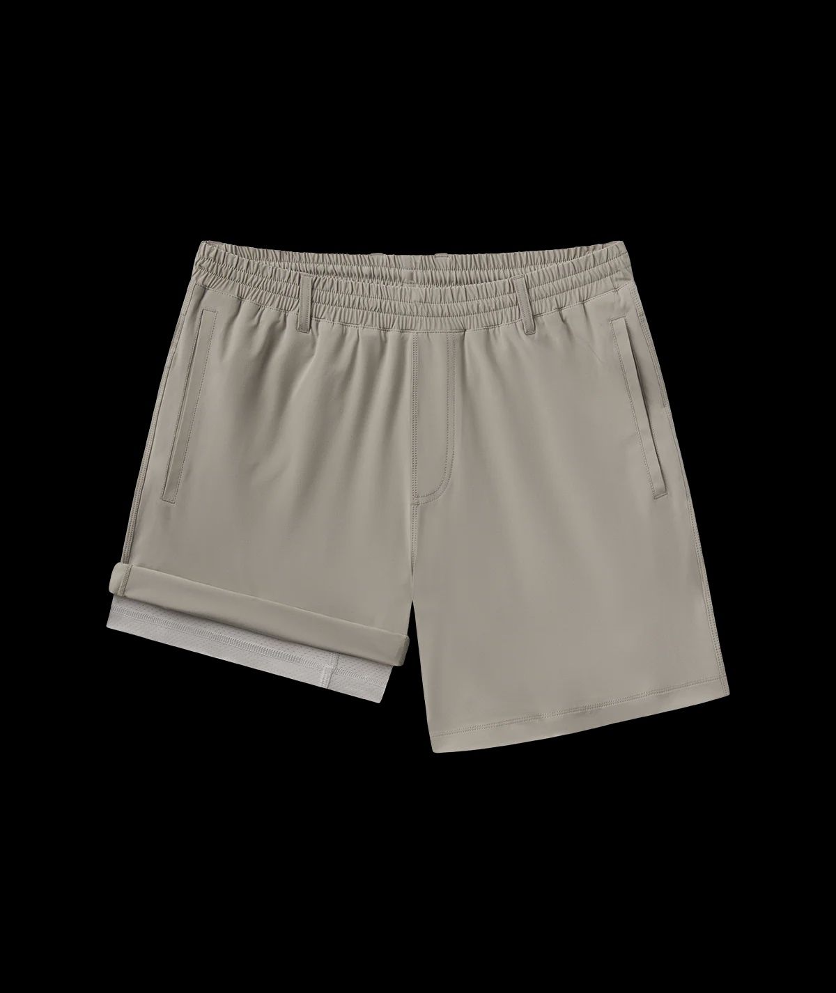 Everyday Hybrid Shorts - Acorn