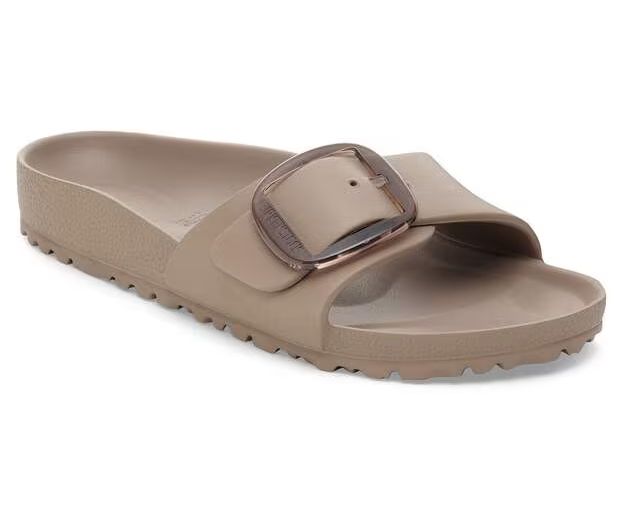 Madrid Big Buckle EVA Sandal - Gray Taupe