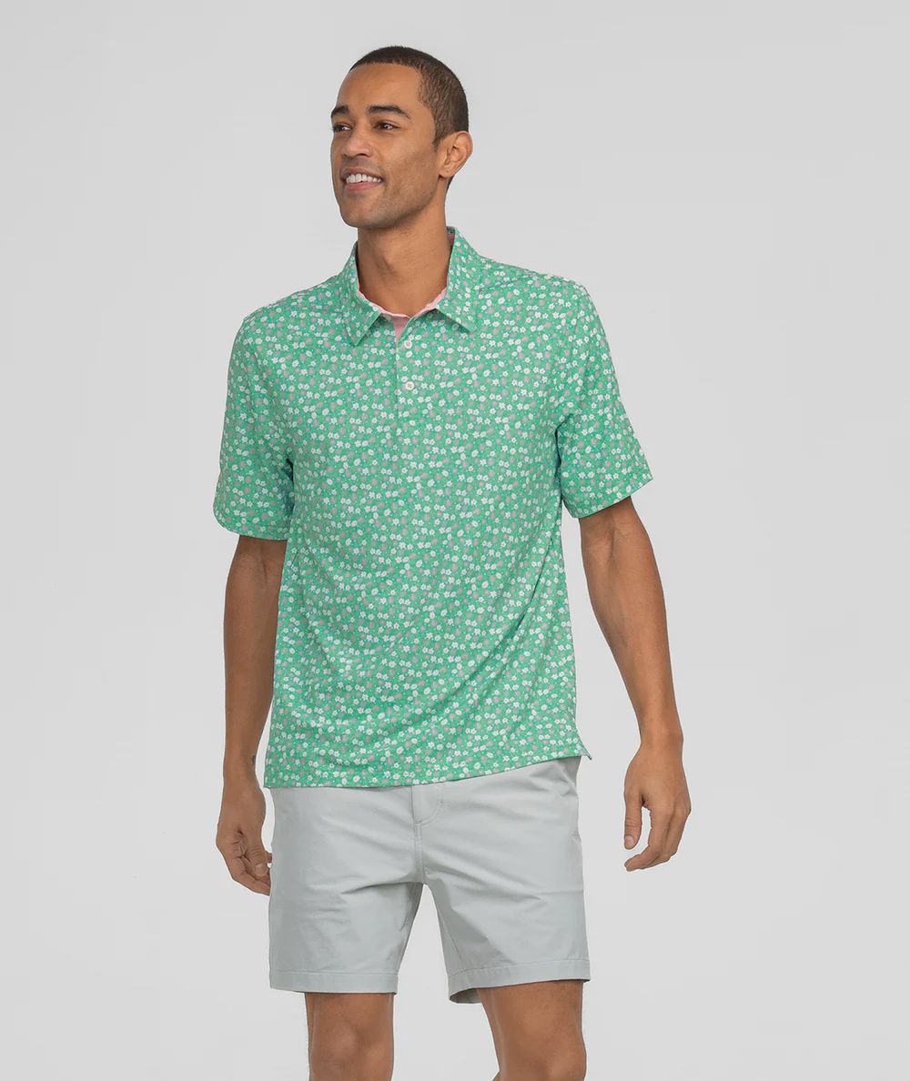 Field Bloom Printed Polo