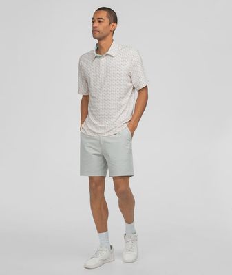 Par Fore Printed Polo - Palm Drive