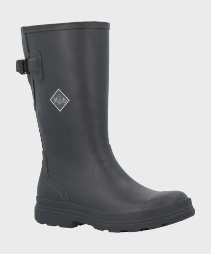 Women's 12" Adjustable Rainscape Waterproof Boot - Black