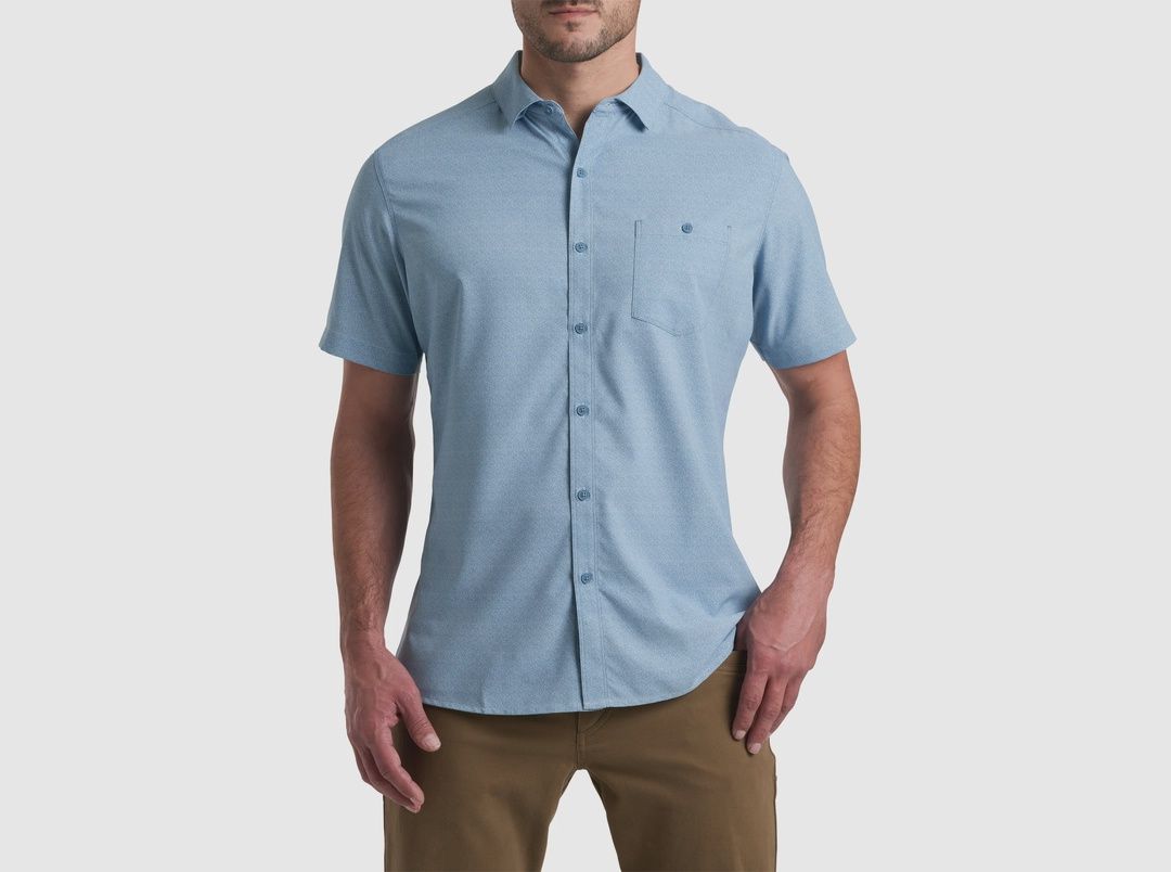 Men's Persuadr Short Sleeve Shirt - Glacier