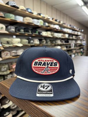 Atlanta Braves Navy Horizon Line 47 Hat