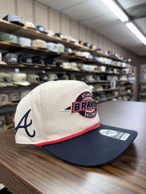 Atlanta Braves Natural Frame 47 Hitch Hat