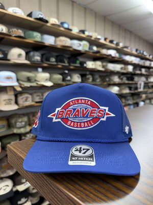 Atlanta Braves Cooperstown Royal Frame Mesh 47 Hat
