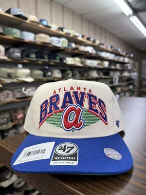 Atlanta Braves Cooperstown Natural Pomona 47 Hitch Hat