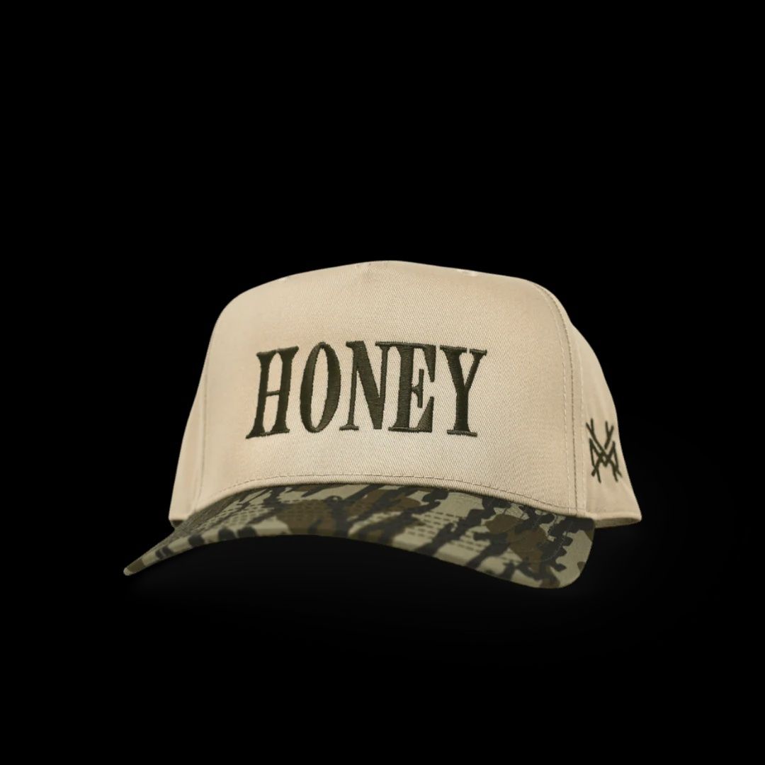 Honey Trucker Hat - Retro Bottomland/Khaki