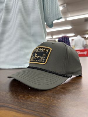 Flying Duck Patch Rope Hat - Olive