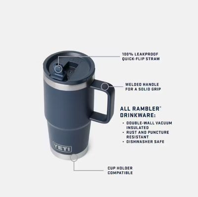 Rambler 20oz Travel Straw Mug - Ridgeline