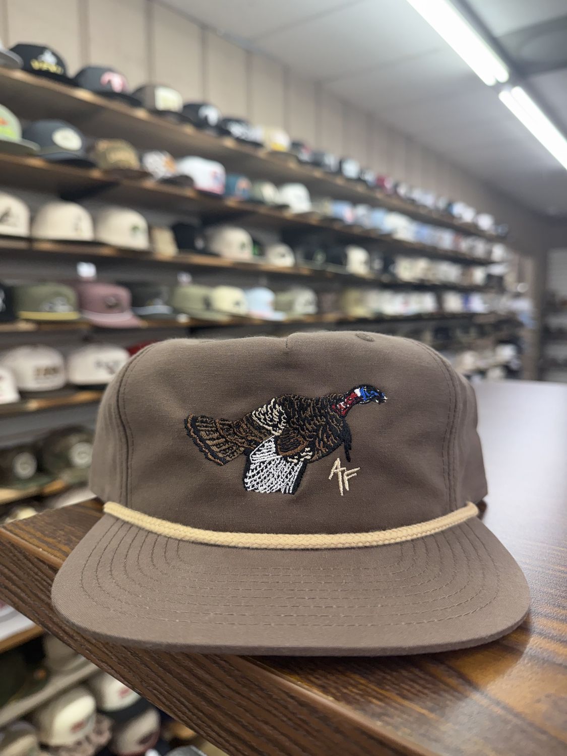 The Gobbler Rope Hat - Brown