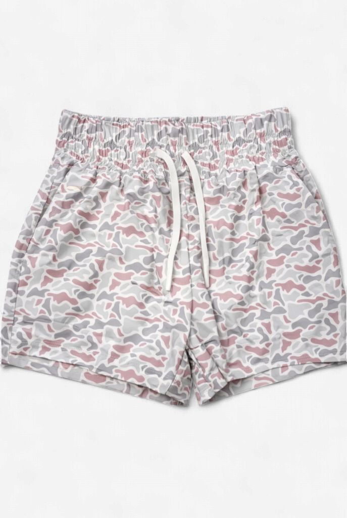 Women's High Waist Short - Whitetail Camo