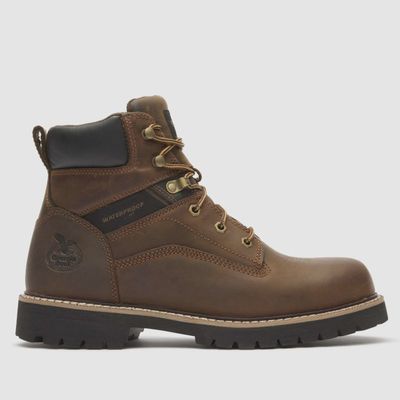 Core 37 Waterproof 6" Work Boot - Brown