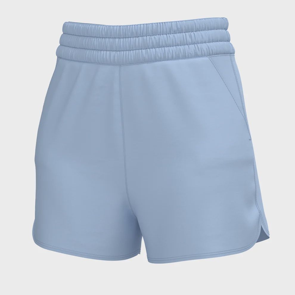 High Waisted Volley Shorts - Periwinkle