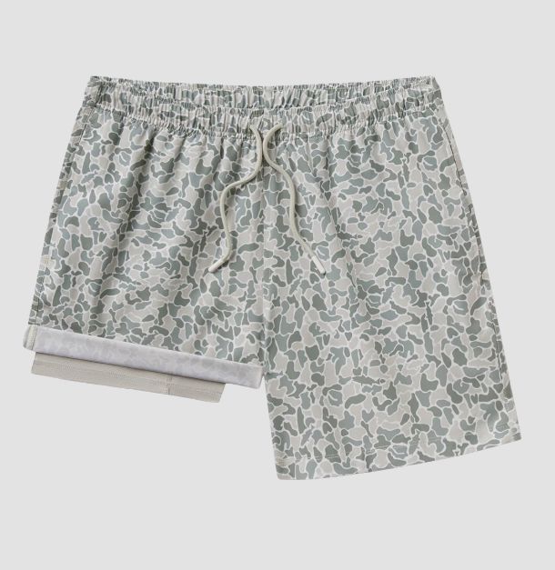 Boy's Hooked On Camo Swim Shorts