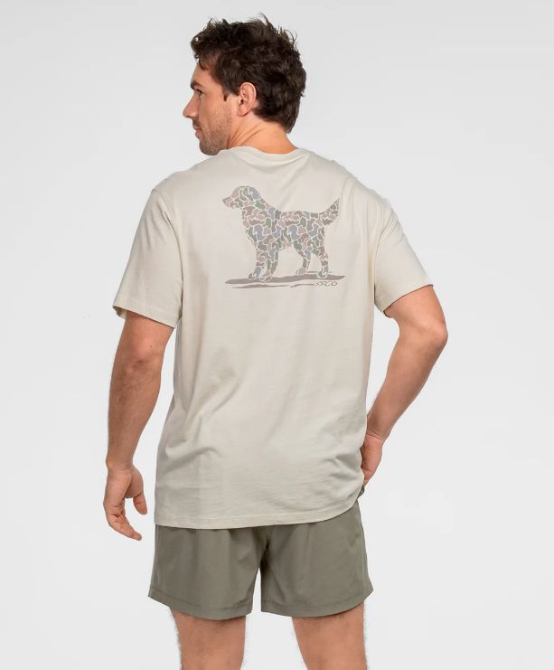 Youth Camo Retriever Short Sleeve Tee - Moonlight