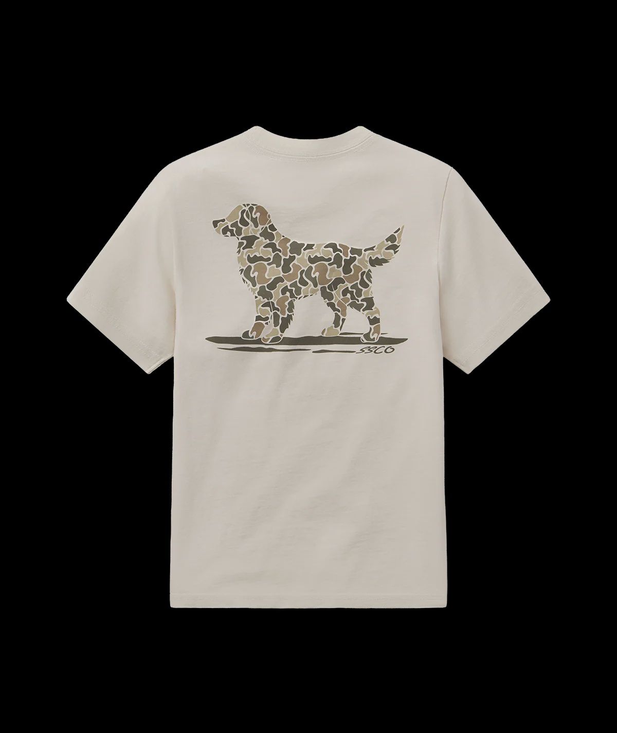 Youth Camo Retriever Short Sleeve Tee - Moonlight