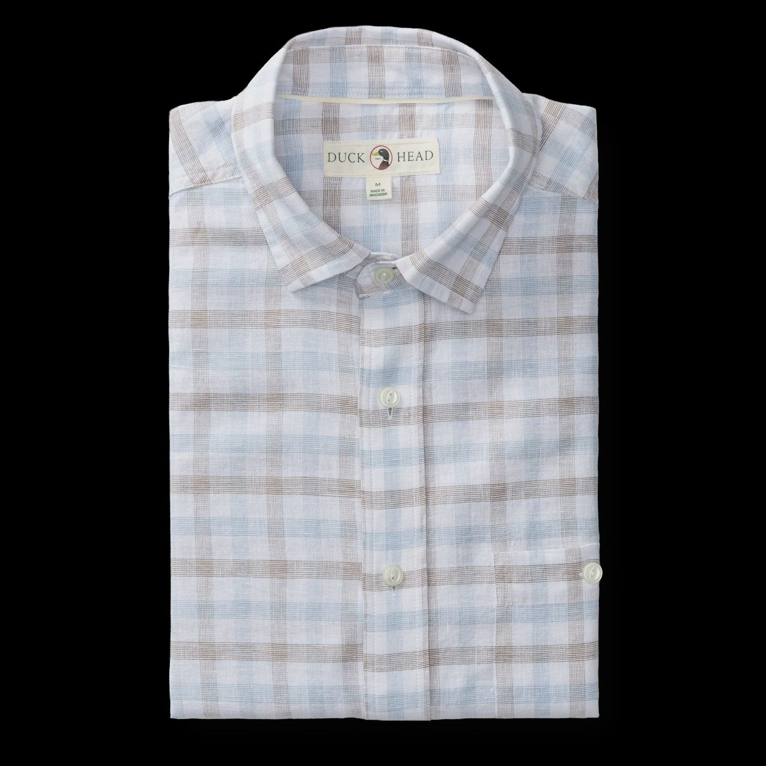 Linen Cotton Oxford Sport Shirt - Clay