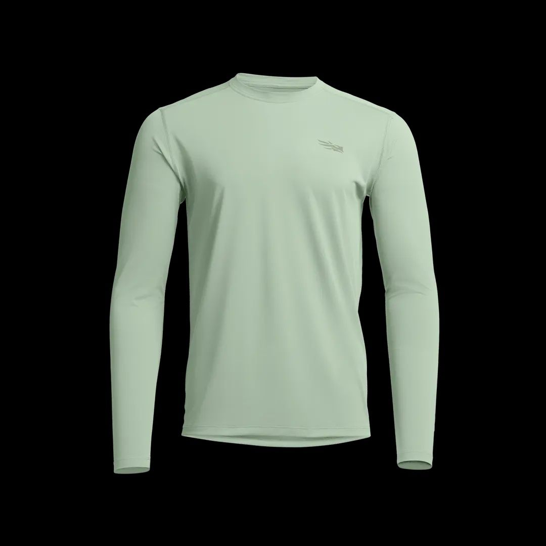 Radiant Long Sleeve Crew - Foam Green