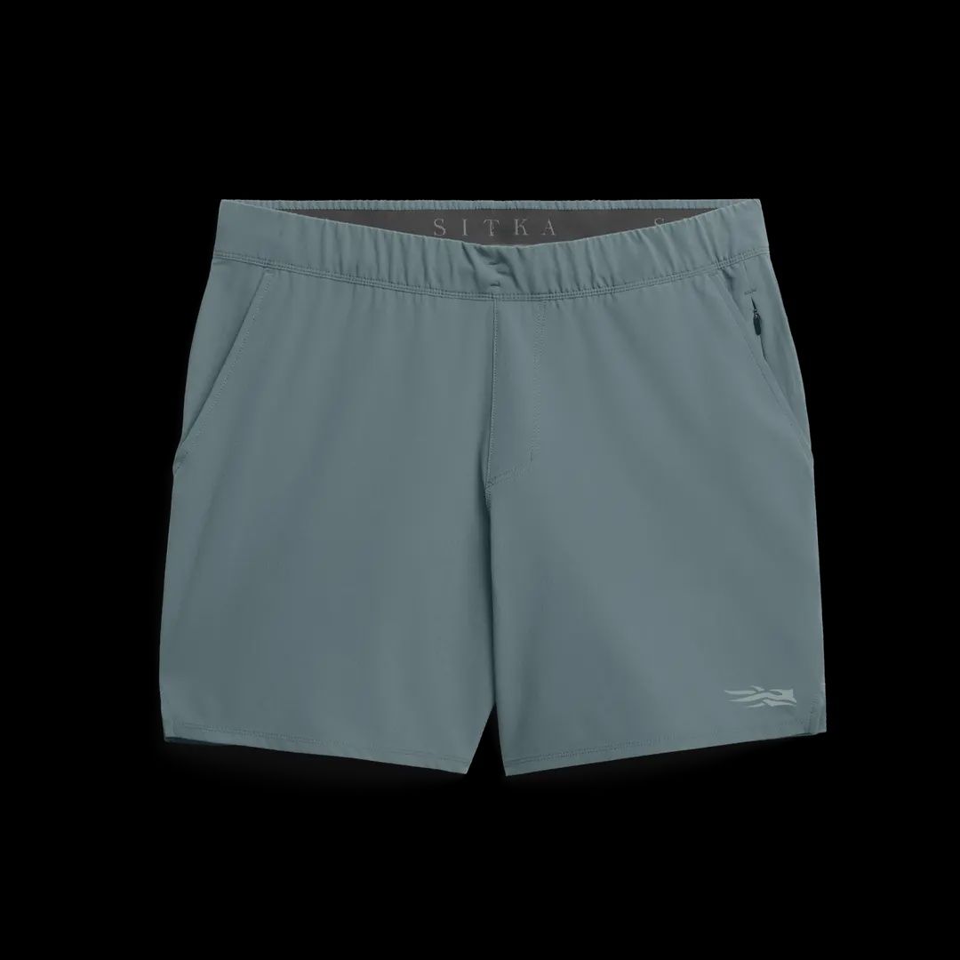 Boundary Short - Gravel Blue