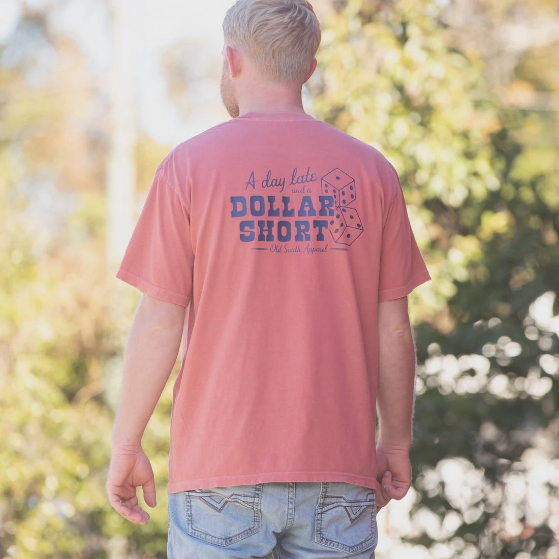 Day Late, Dollar Short - Short Sleeve Tee - Cumin