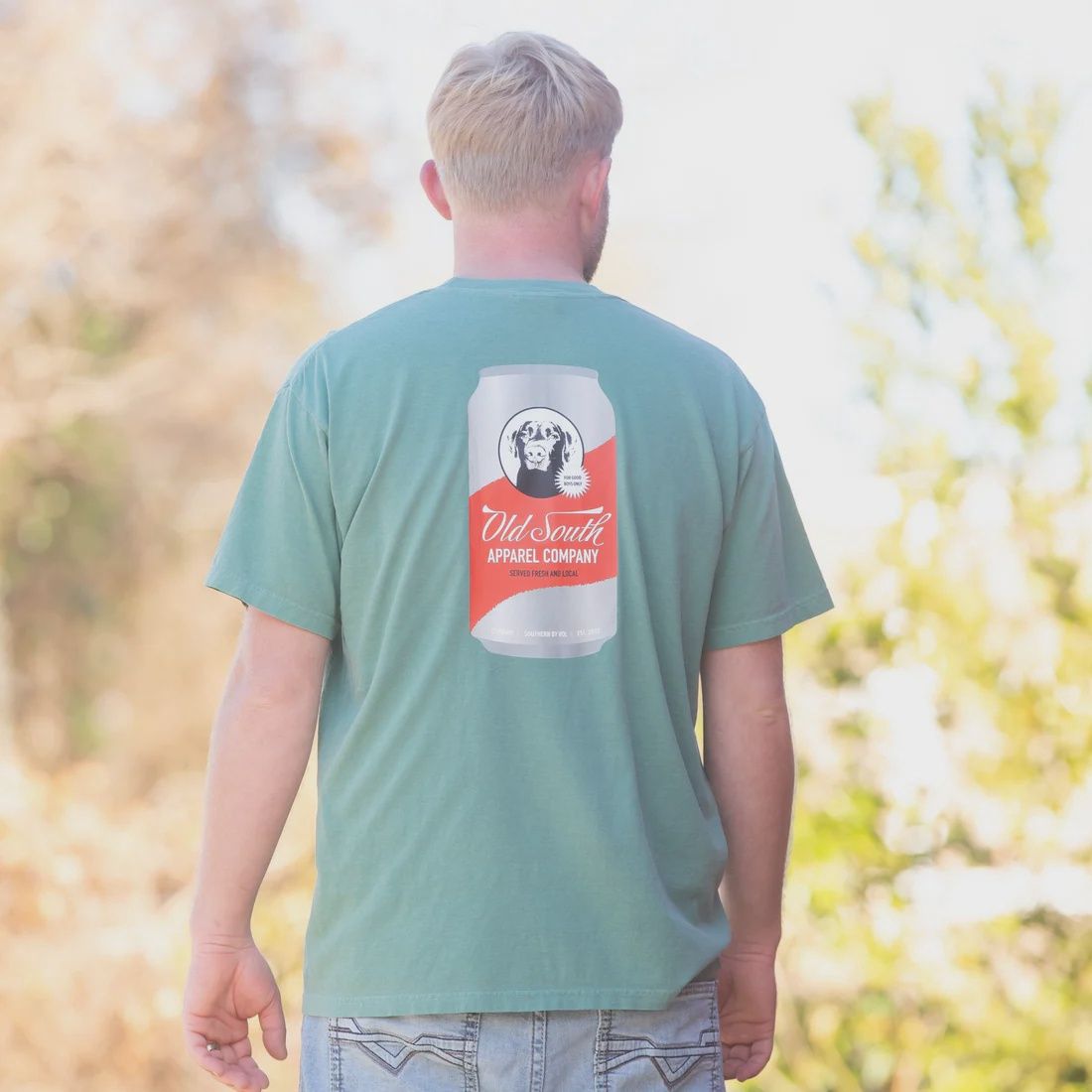 Lab &amp; Beer Short Sleeve Tee - Light Green