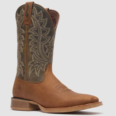 Men's Rebel Pro Western Boot - Aztec Brown/Olive