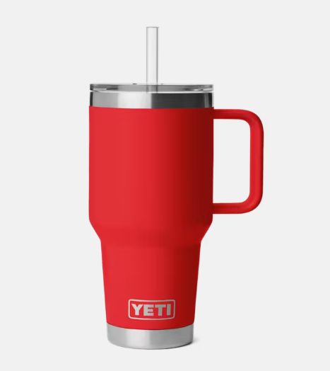 Rambler 35oz Straw Mug 2.0 - Rescue Red