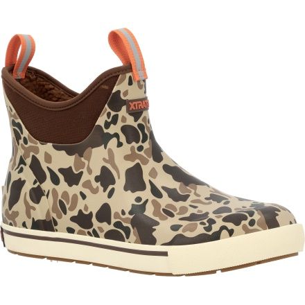 Men's 6" Outdoors Fleece Lined Ankle Deck Boot  - Duck Camo