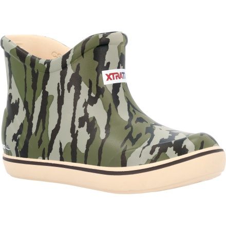 Youth TUFS Ankle Deck Boot - Mossyoak Bottomland