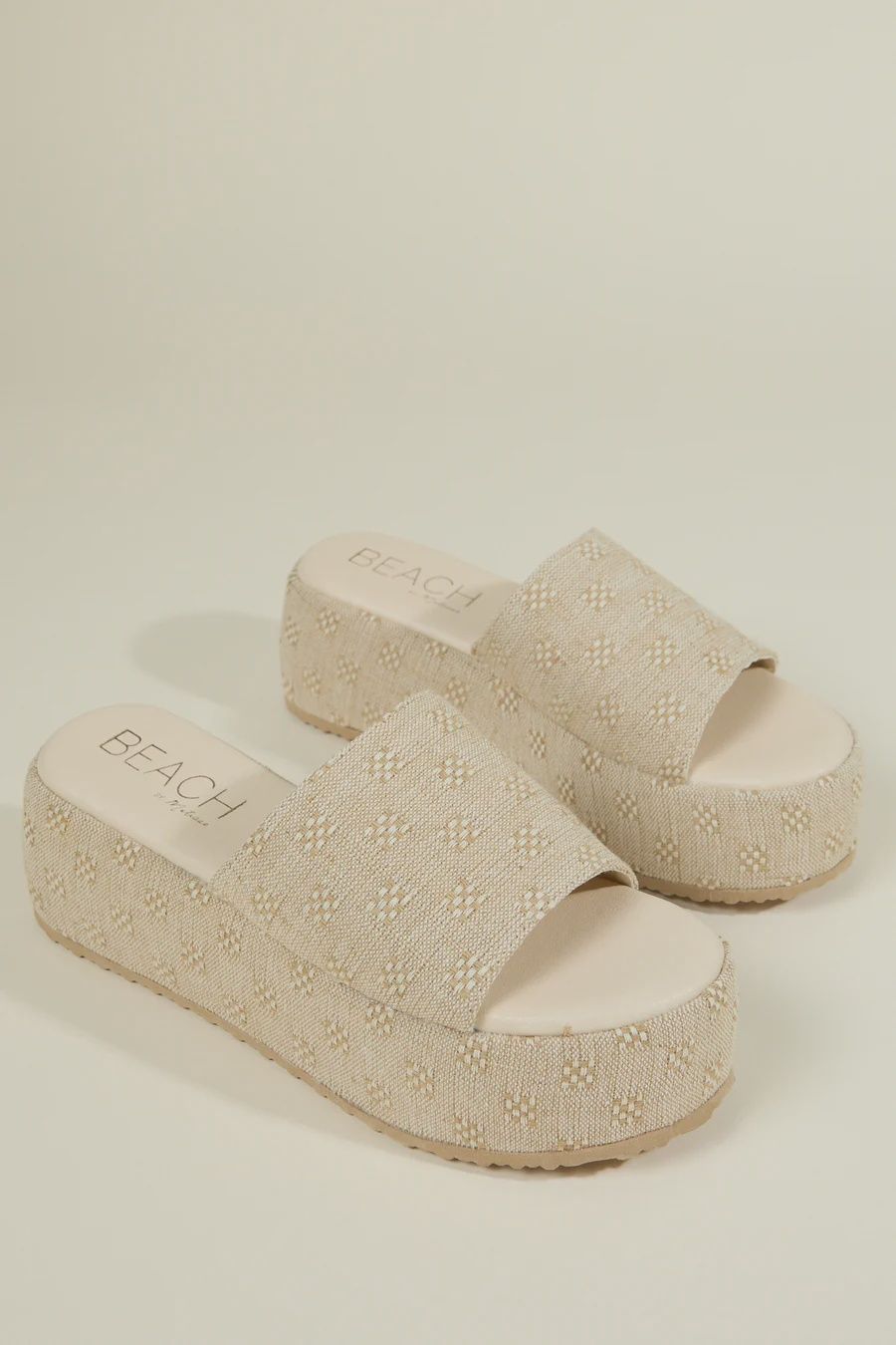 Pismo Platform Sandal - Sand Multi