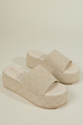 Pismo Platform Sandal - Sand Multi