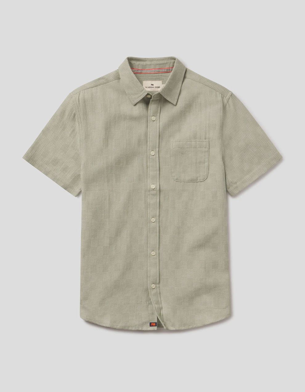 Freshwater Short Sleeve Button Up Shirt -  Juniper Check