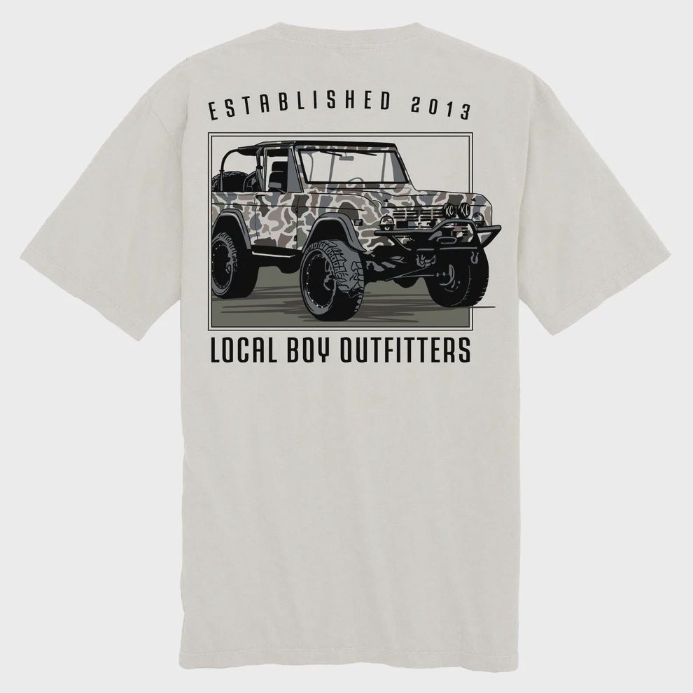 Bronco LCF Short Sleeve T-Shirt - Silver