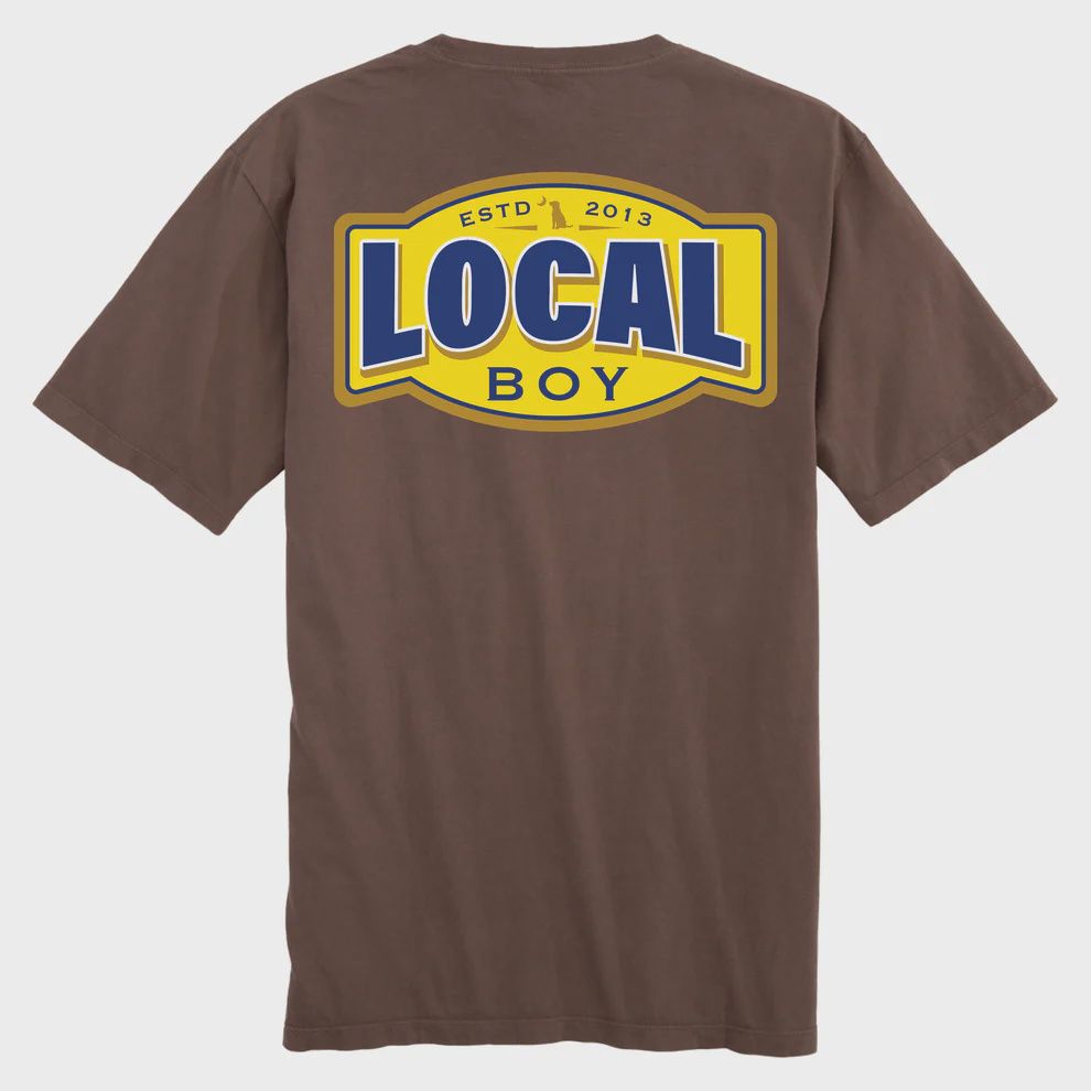 Beans Short Sleeve T-Shirt - Espresso