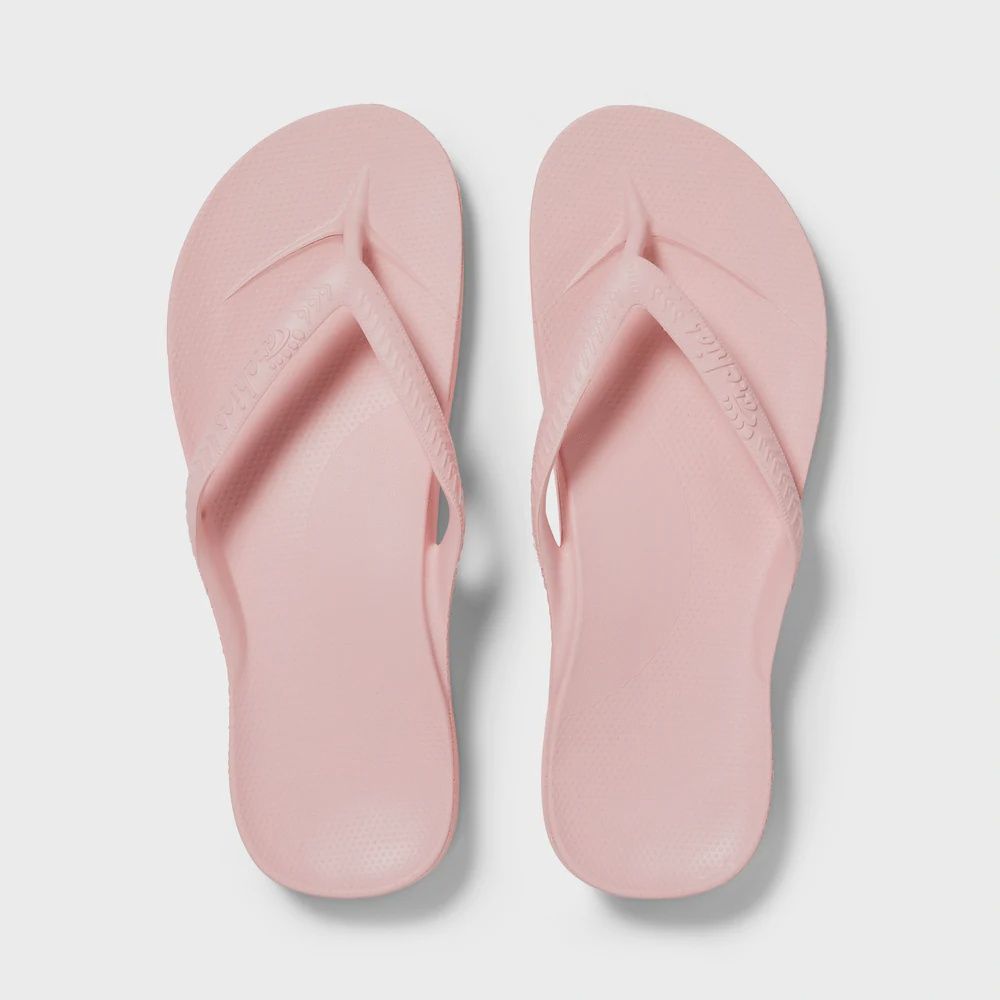 Arch Support Flip Flops - Pink
