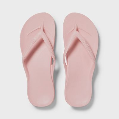 Arch Support Flip Flops - Pink