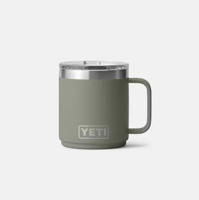 Rambler 10oz Ceramic Lined Mug W/ MS Lid - Pampa Green