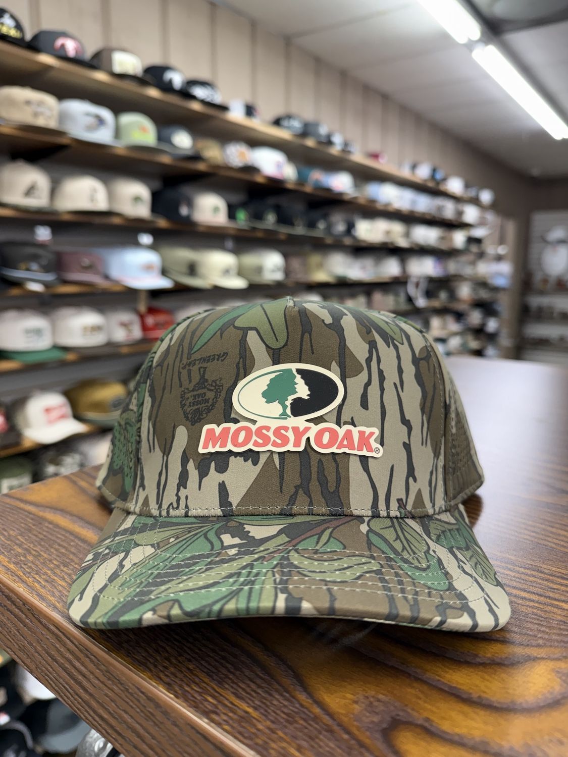 Mossy Oak Greenleaf Performance Hat