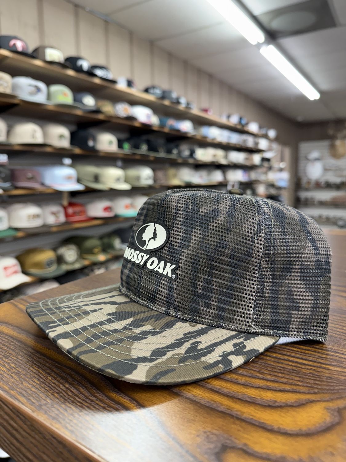 Mossy Oak メッシュ上下セット サイズ：S/M Mossy Oak Bottomland Mesh Hat