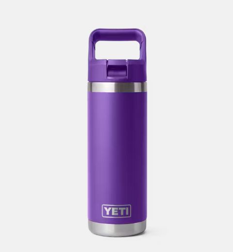 Rambler 18oz Water Bottle W/ Straw Cap - Pace Purple