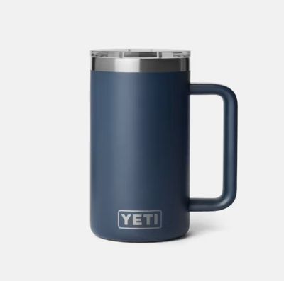 Rambler 24oz Ceramic Lined Mug 2.0 W/ MS Lid - Navy