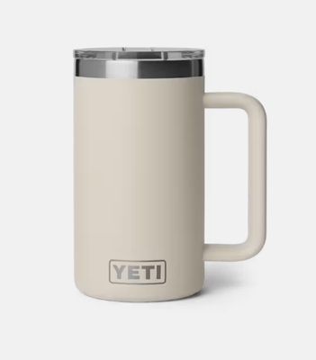 Rambler 24oz Ceramic Lined Mug 2.0 W/ MS Lid - Cape Taupe