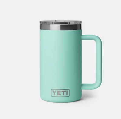 Rambler 24oz Ceramic Lined Mug 2.0 W/ MS Lid - Seafoam