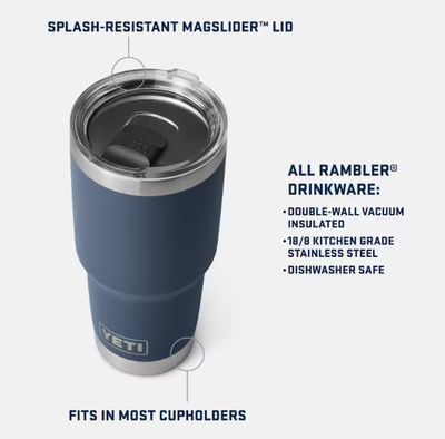 Rambler 30oz Tumbler W/ MS Lid - Pace Purple