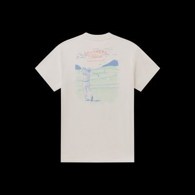 Pin High Tee - Washed Pebble