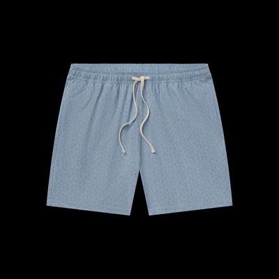 Harbor Stretch Lined Seawash Swim Trunk - Washed Blue