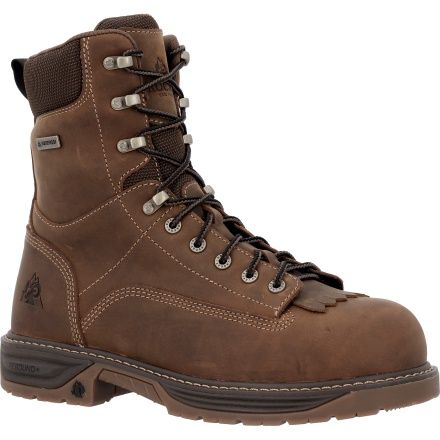 IronClad Legend 8" Safety Toe Work Boot - Crazy Horse