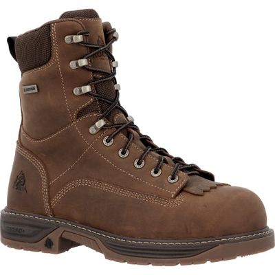 IronClad Legend 8" Safety Toe Work Boot - Crazy Horse
