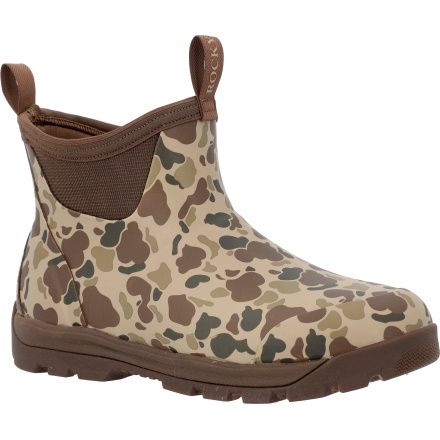 Backlands Deck Rubber Boot - Duck Camo