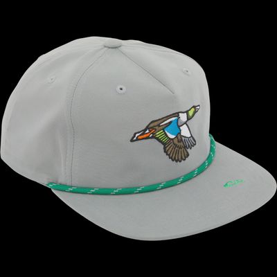 Drake Duck Rope Hat - Monument Grey